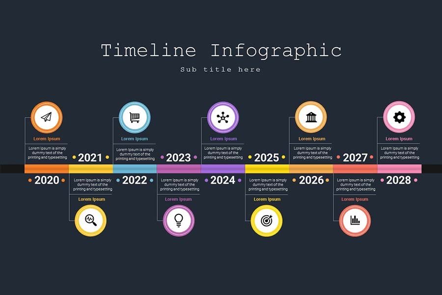 animated-timeline-powerpoint-templates-free-download-colorful