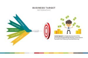 How To Create Goals, Objective, Target And Mission Slide Design In Powerpoint