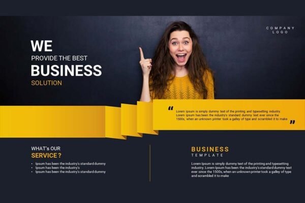 PowerPoint Presentation Cover Page Design | Attractive Cover Slide ...