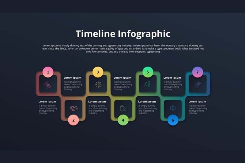 animated powerpoint timeline slide design tutorial