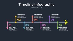 infographic design animation timeline free download